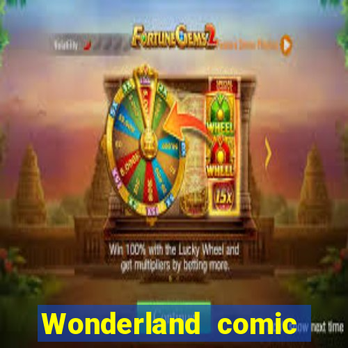 Wonderland comic studio wonderland big numbers comic